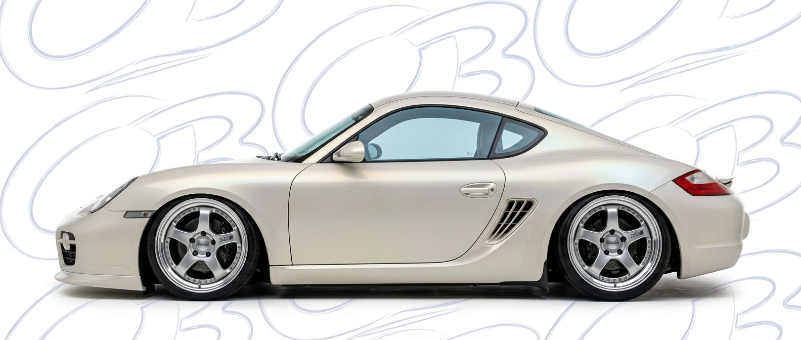 Front-angle view of 2006 Porsche Cayman 2006 - Durable and stylish exterior enhancement.