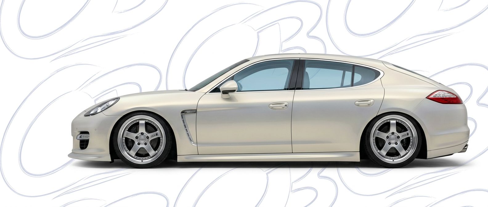 High-quality 2011 Porsche Panamera 2011 exterior shot with professional studio lighting.