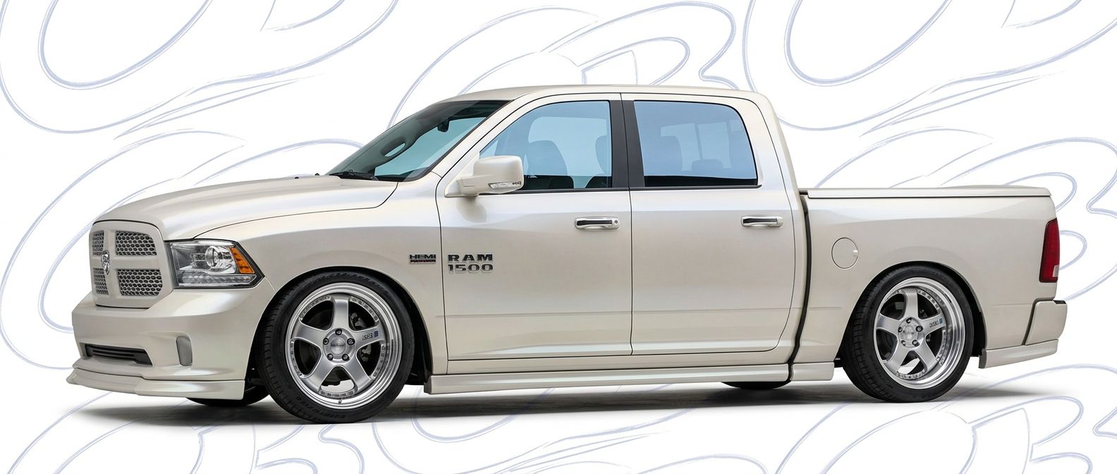 Detailed view of 2009 Ram 1500 2009 featuring lightweight, durable construction.