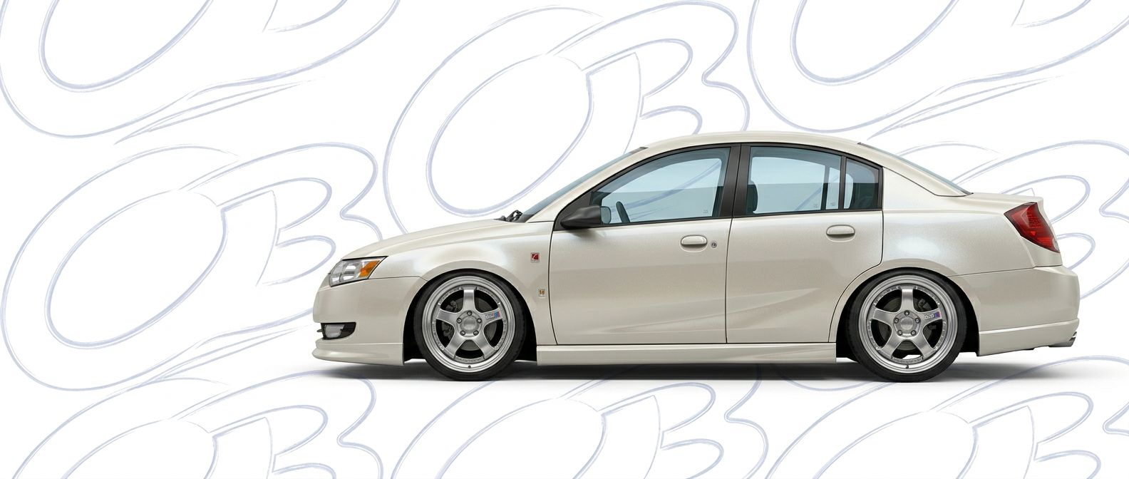 Front-angle view of 2017 Saturn ION 2017 - Durable and stylish exterior enhancement.