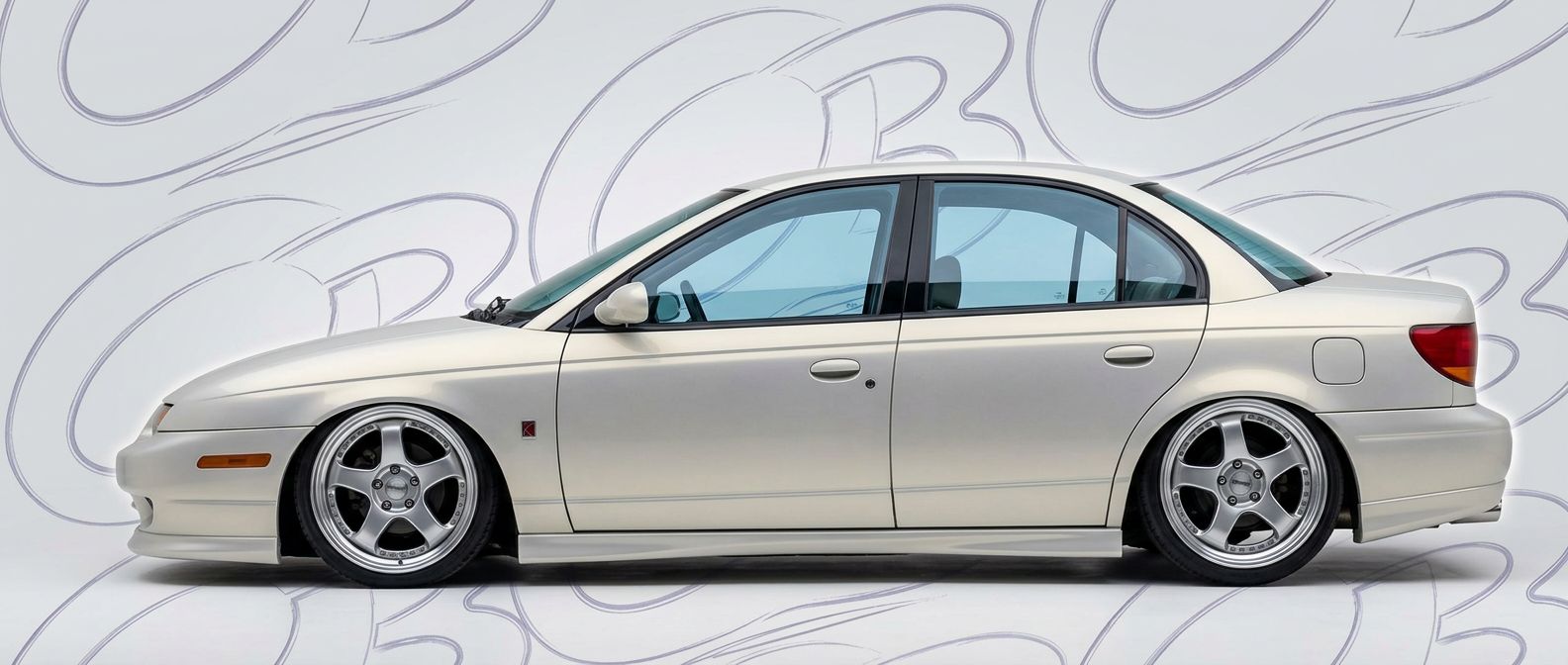 Detailed view of 1997 Saturn SL 1997 featuring lightweight, durable construction.