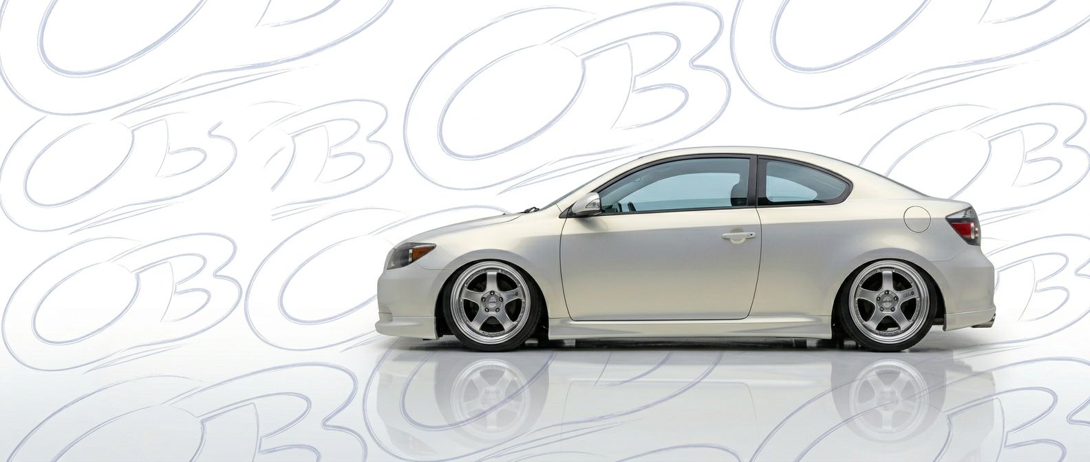 Front-angle view of 2005 Scion tC 2005 - Durable and stylish exterior enhancement.