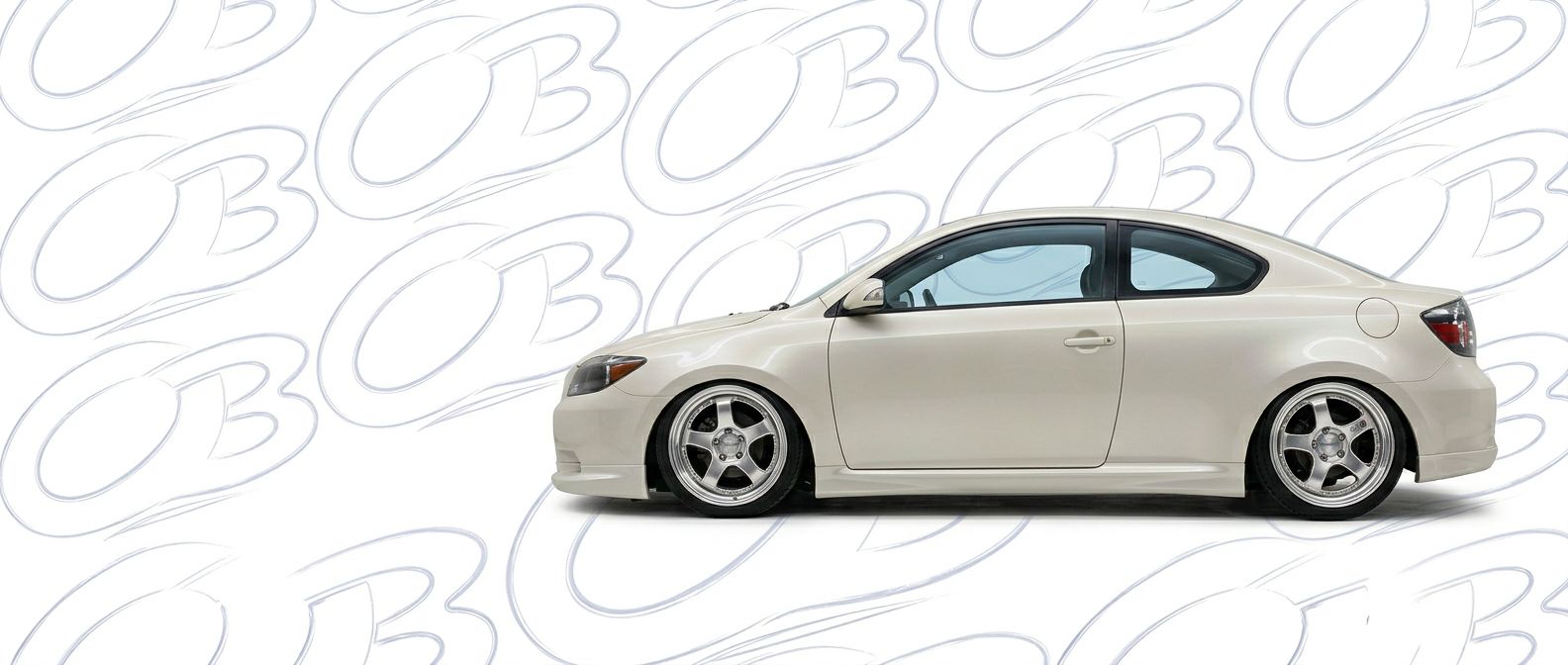Professional automotive photography of a 2007 Scion tC with high-fidelity 2007.