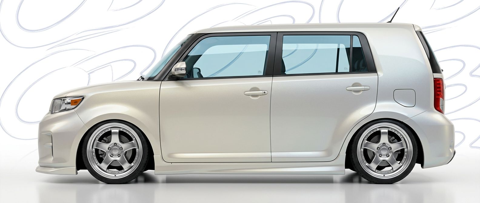 Front-angle view of 2015 Scion xB 2015 - Durable and stylish exterior enhancement.