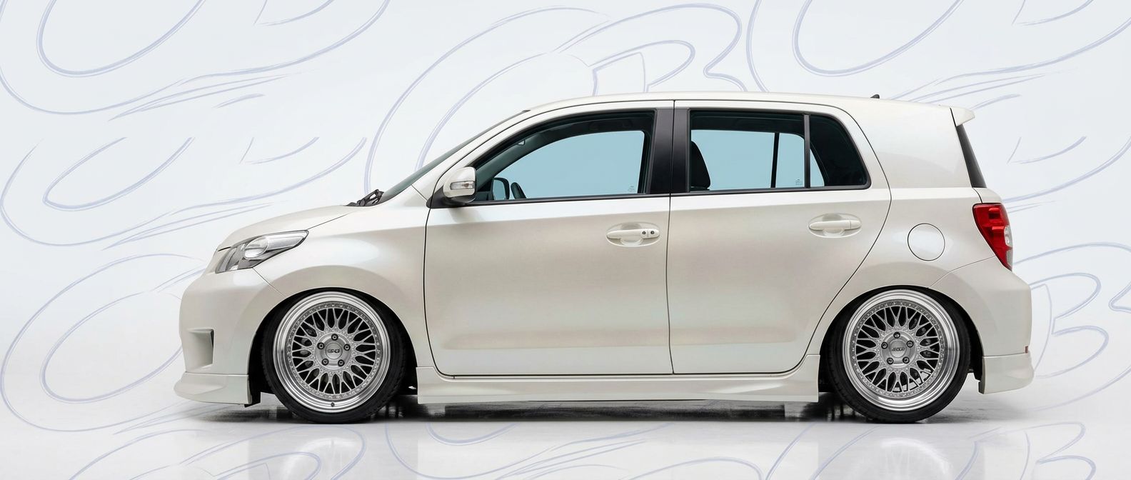 Detailed view of 2003 Scion xD 2003 featuring lightweight, durable construction.