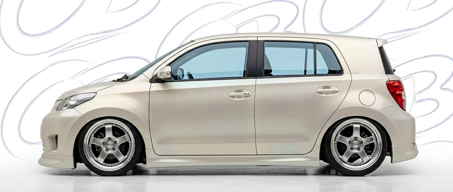 Front-angle view of 2007 Scion xD 2007 - Durable and stylish exterior enhancement.