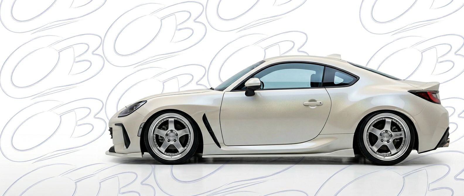 Professional automotive photography of a 2022 Subaru BRZ with high-fidelity 2022.