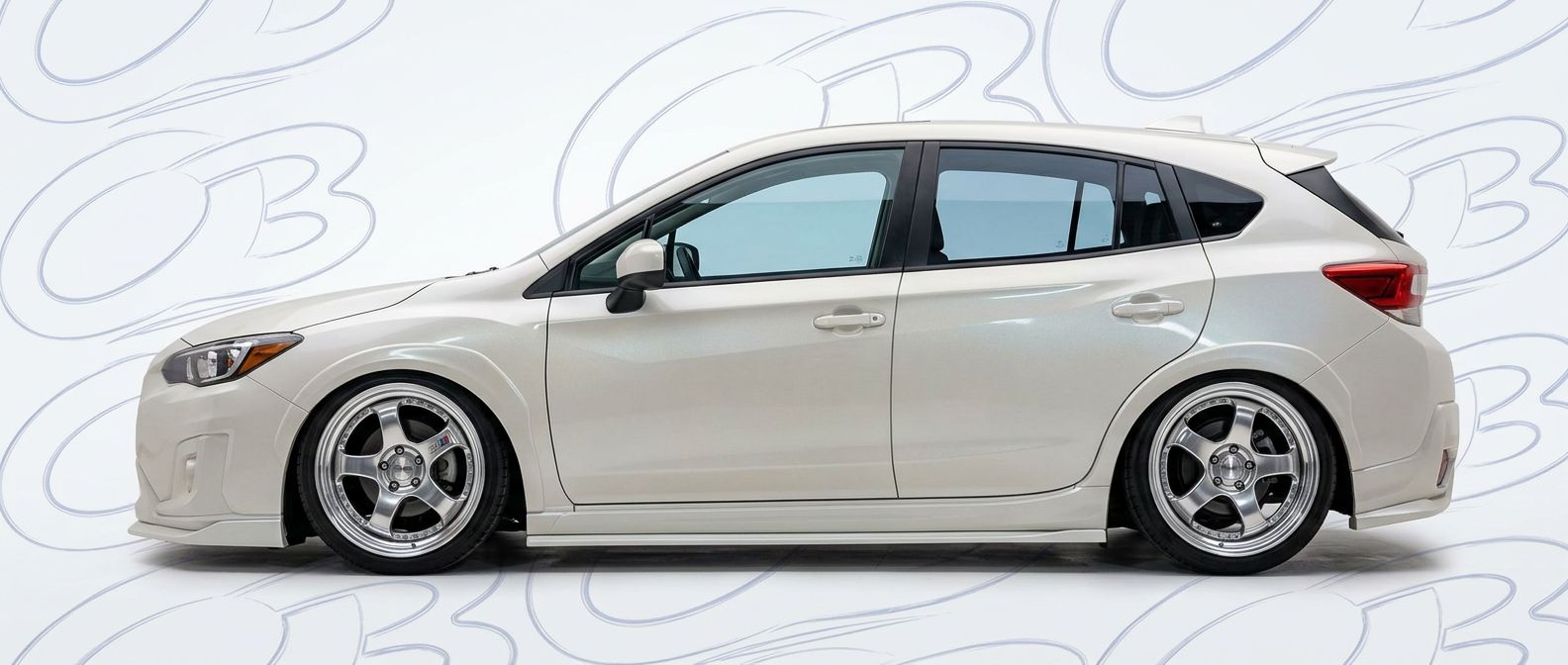 Front-angle view of 2018 Subaru Crosstrek 2018 - Durable and stylish exterior enhancement.