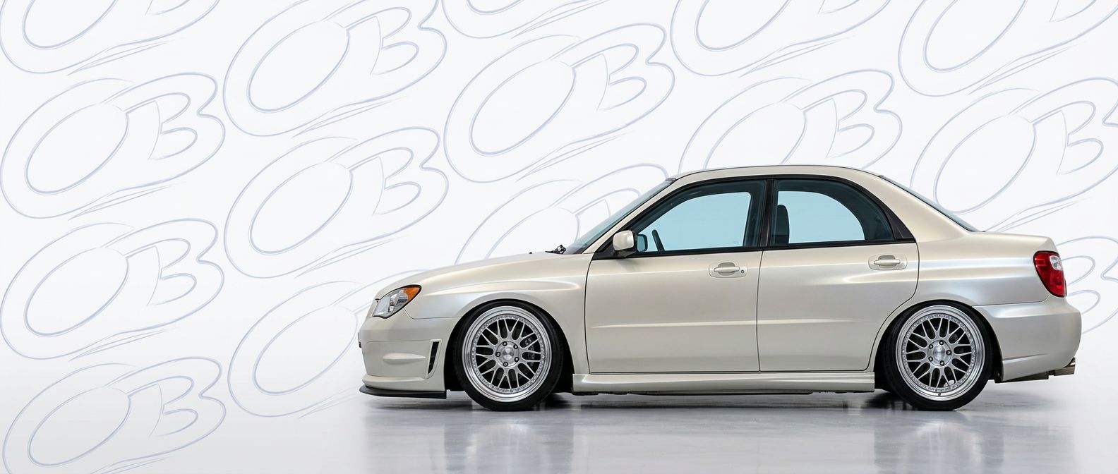 Professional automotive photography of a 2007 Subaru Impreza with high-fidelity 2007.