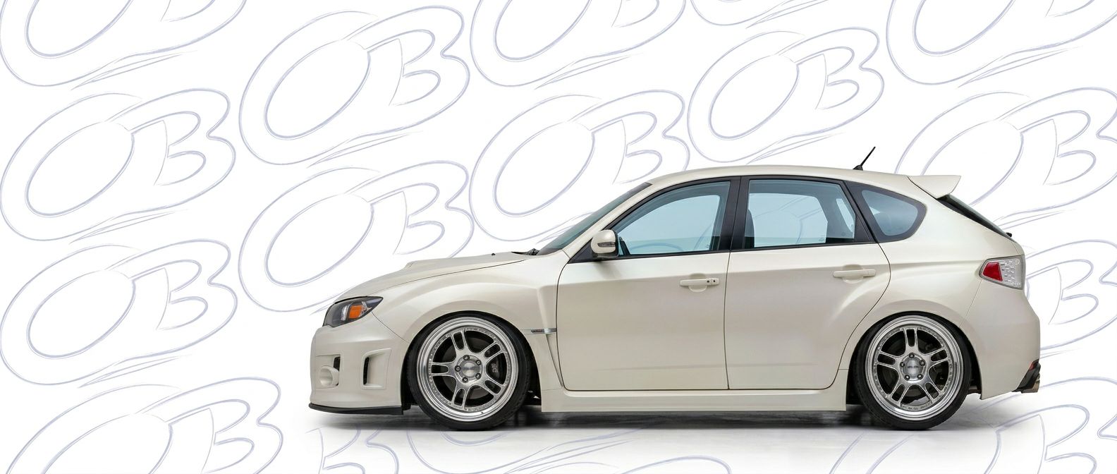 Professional automotive photography of a 2011 Subaru Impreza with high-fidelity 2011.