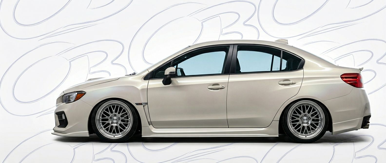 Front-angle view of 2021 Subaru WRX 2021 - Durable and stylish exterior enhancement.