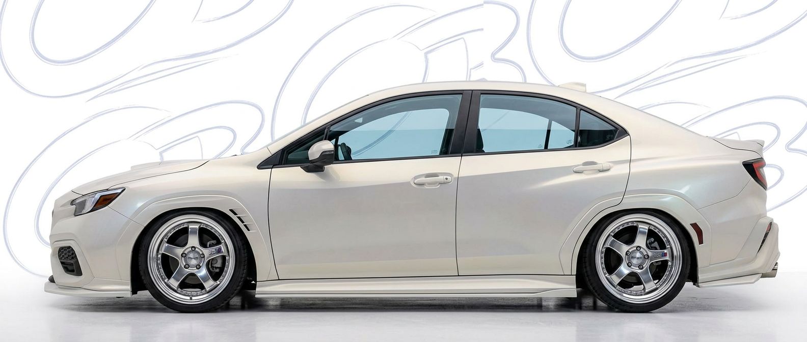 High-quality 2022 Subaru WRX 2022 exterior shot with professional studio lighting.