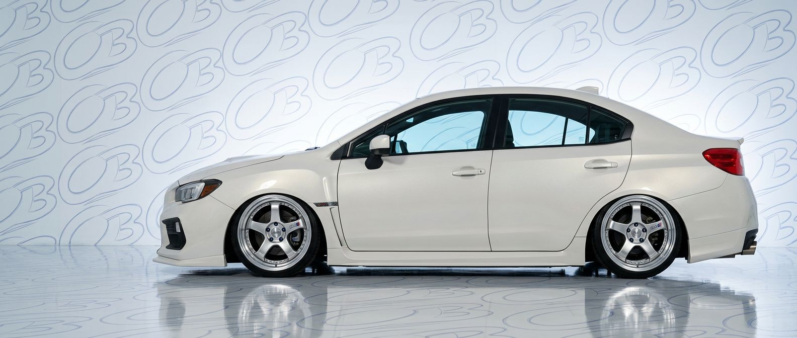 Front-angle view of  Subaru WRX WRX - Durable and stylish exterior enhancement.