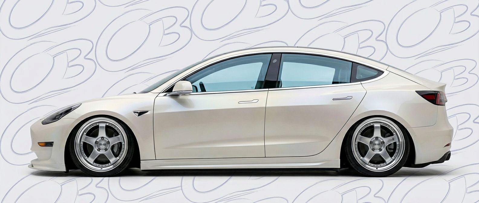 Custom 2019 for 2019 Tesla 3 - Premium aerodynamic automotive body parts.