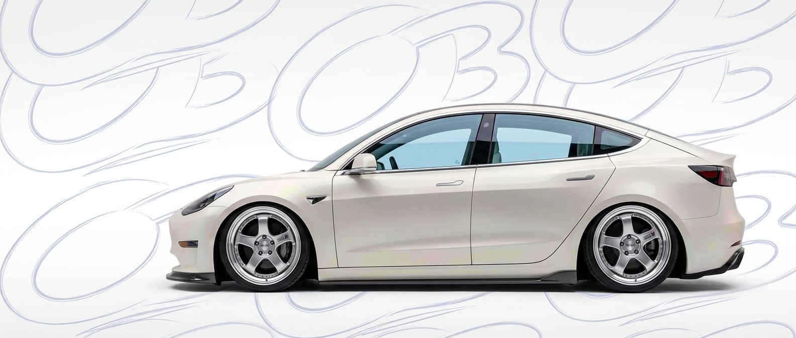 Custom 2023 for 2023 Tesla 3 - Premium aerodynamic automotive body parts.