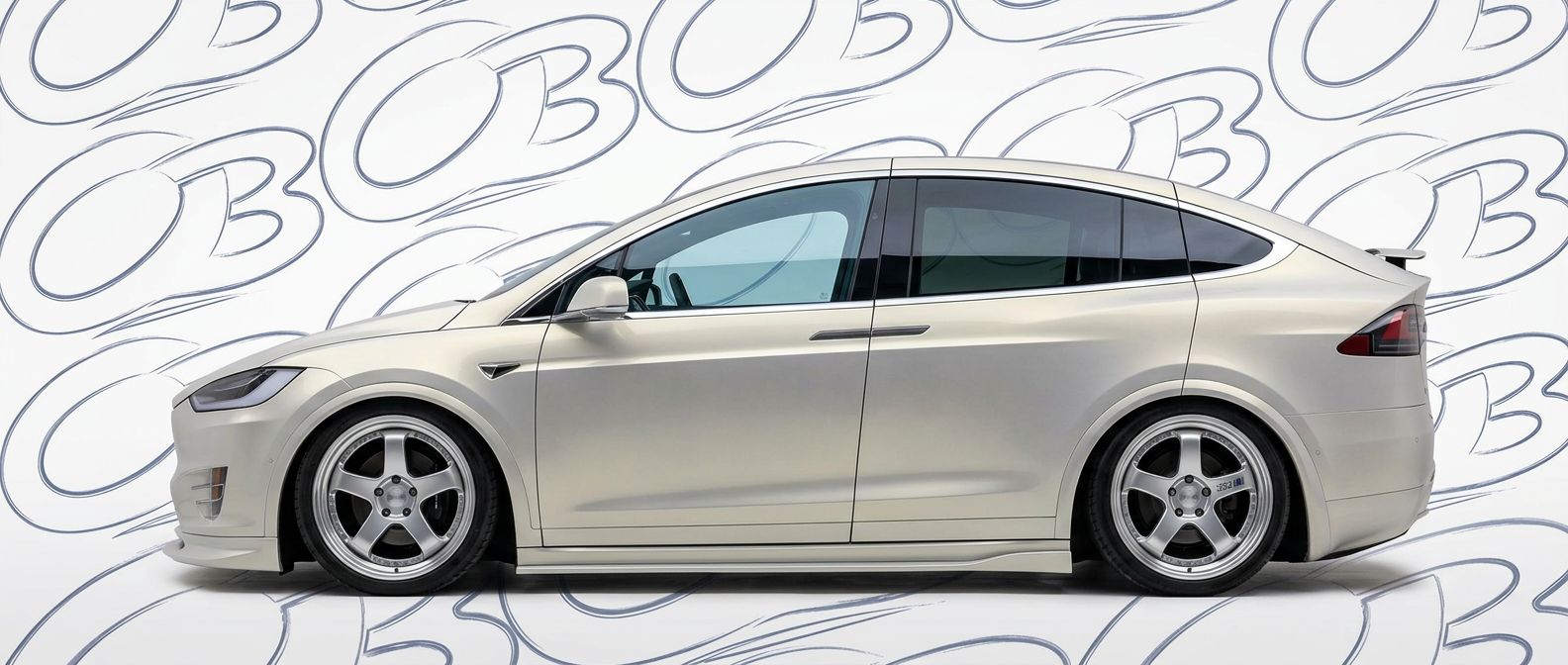 Aerodynamic 2017 Tesla X 2017 - Sleek design for enhanced vehicle styling.