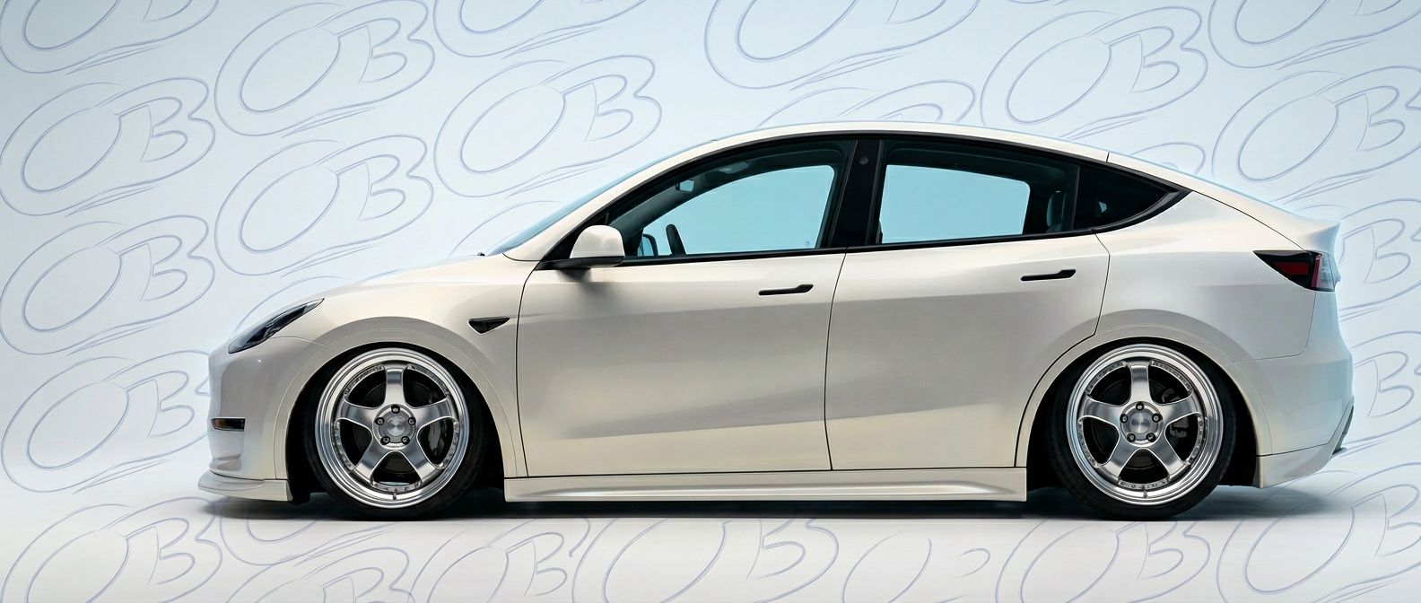 Detailed view of 2020 Tesla Y 2020 featuring lightweight, durable construction.