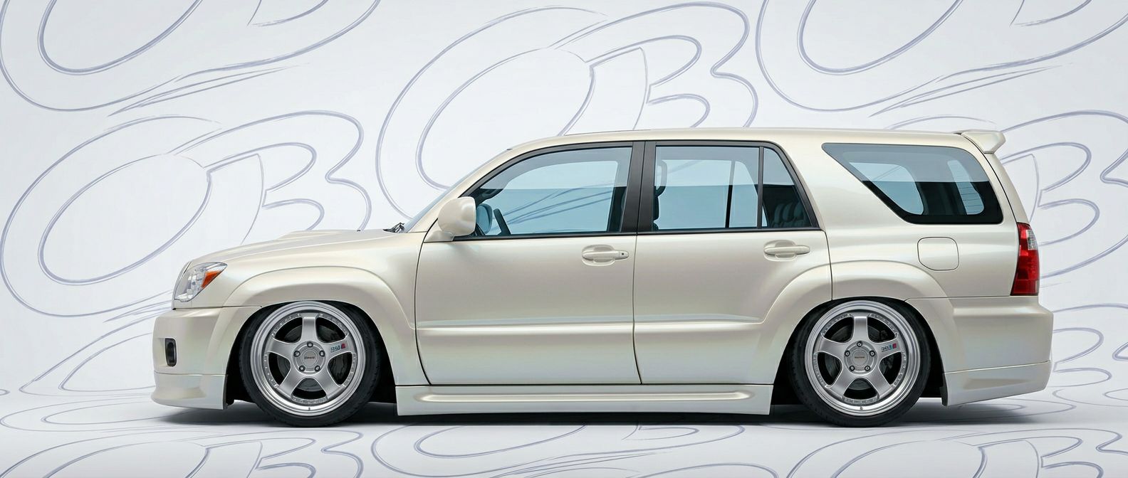Top-tier 2004 Toyota 4Runner 2004 featuring a high-gloss finish and carbon fiber weave.