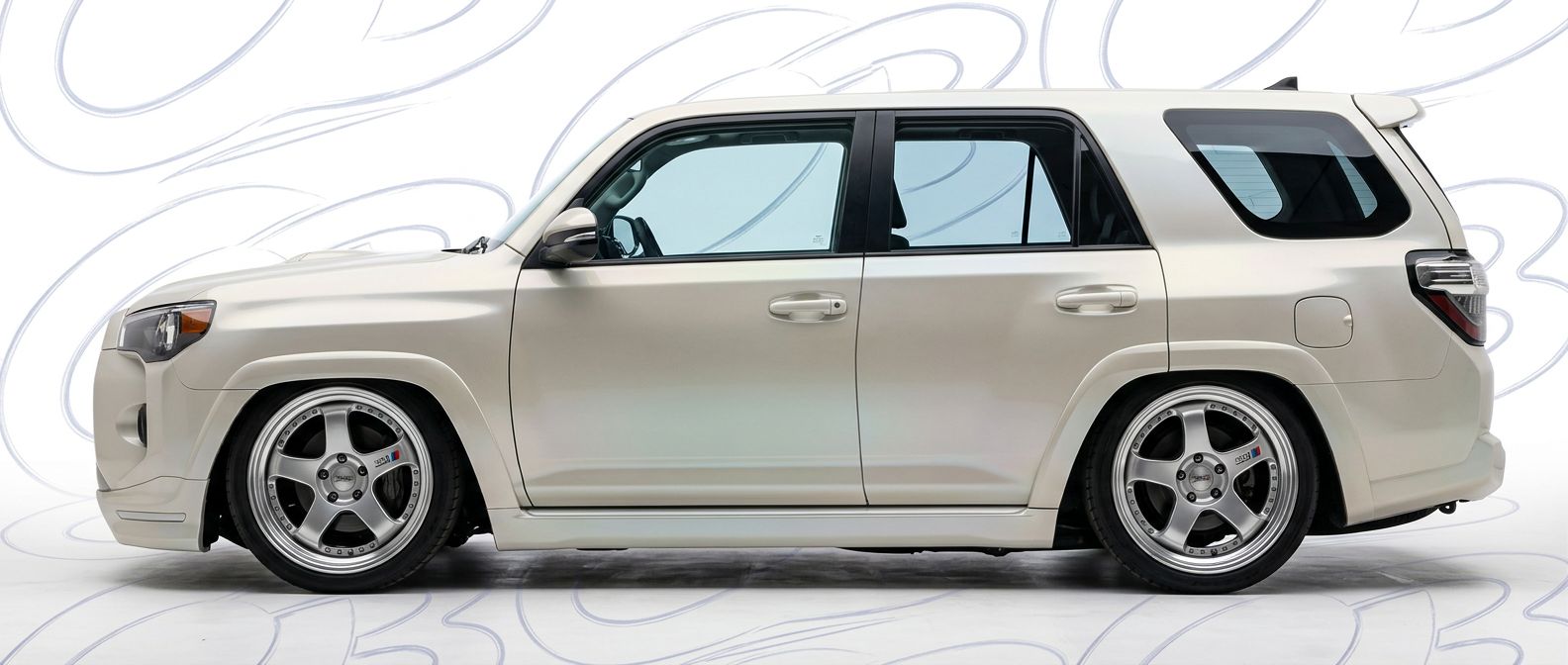 High-quality 2023 Toyota 4Runner 2023 exterior shot with professional studio lighting.