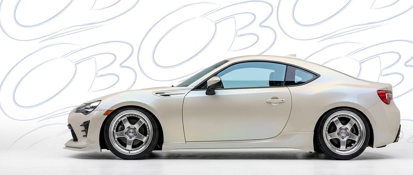 Front-angle view of 2019 Toyota 86 2019 - Durable and stylish exterior enhancement.