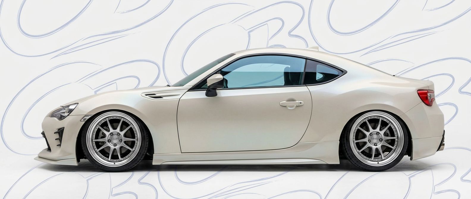 Top-tier 2023 Toyota 86 2023 featuring a high-gloss finish and carbon fiber weave.