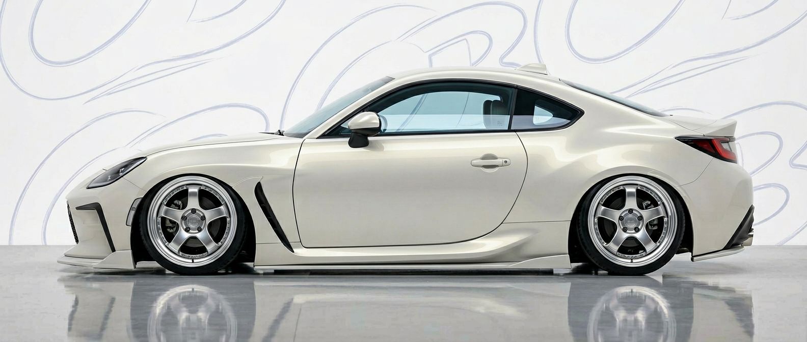 Aerodynamic 2024 Toyota 86 2024 - Sleek design for enhanced vehicle styling.