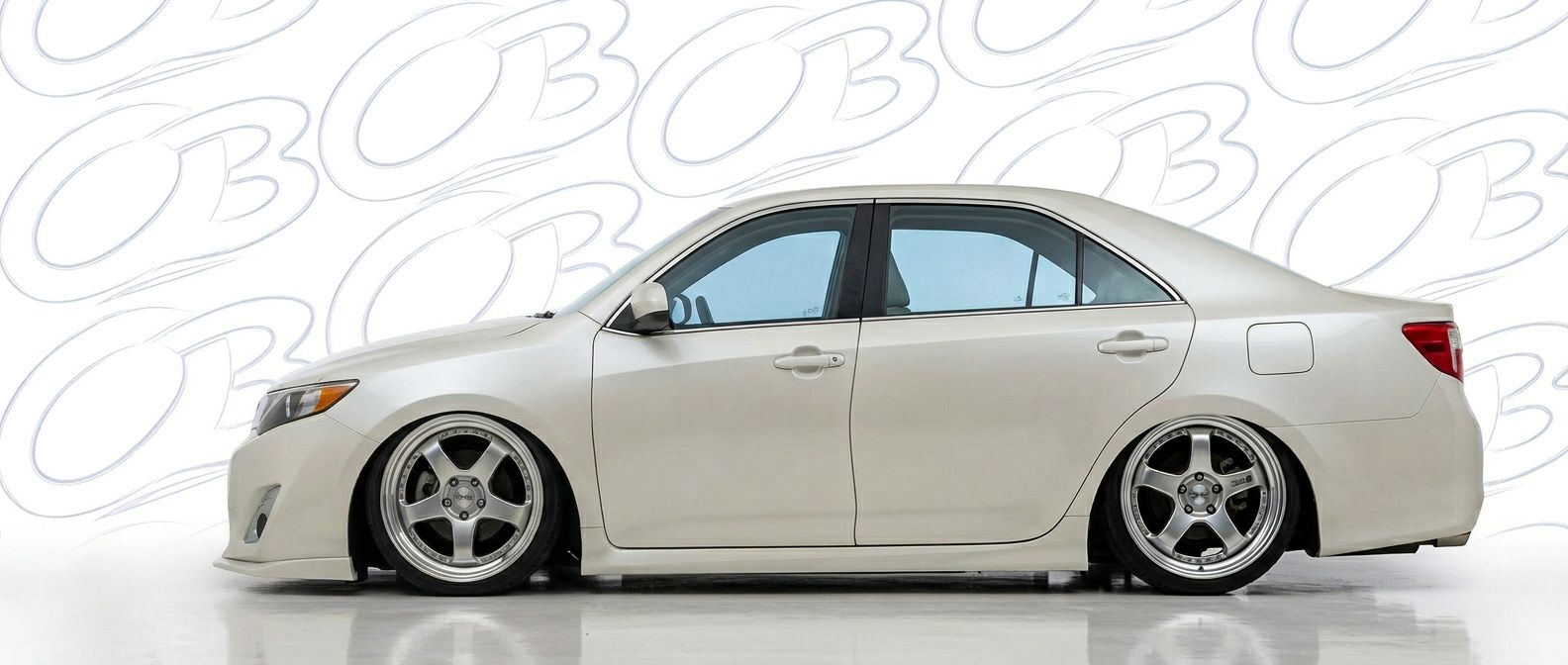 Front-angle view of 2012 Toyota Camry 2012 - Durable and stylish exterior enhancement.