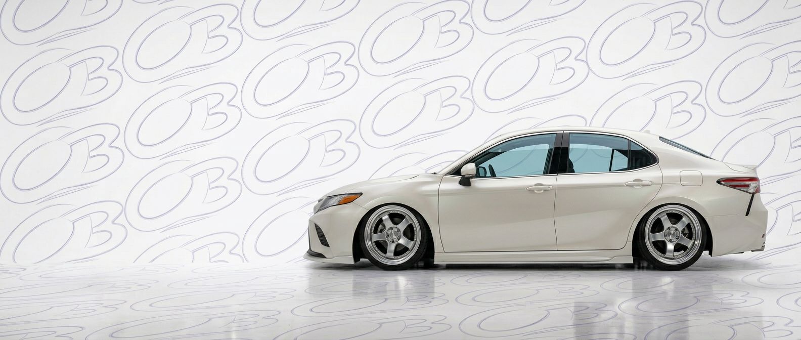 High-quality 2018 Toyota Camry 2018 exterior shot with professional studio lighting.