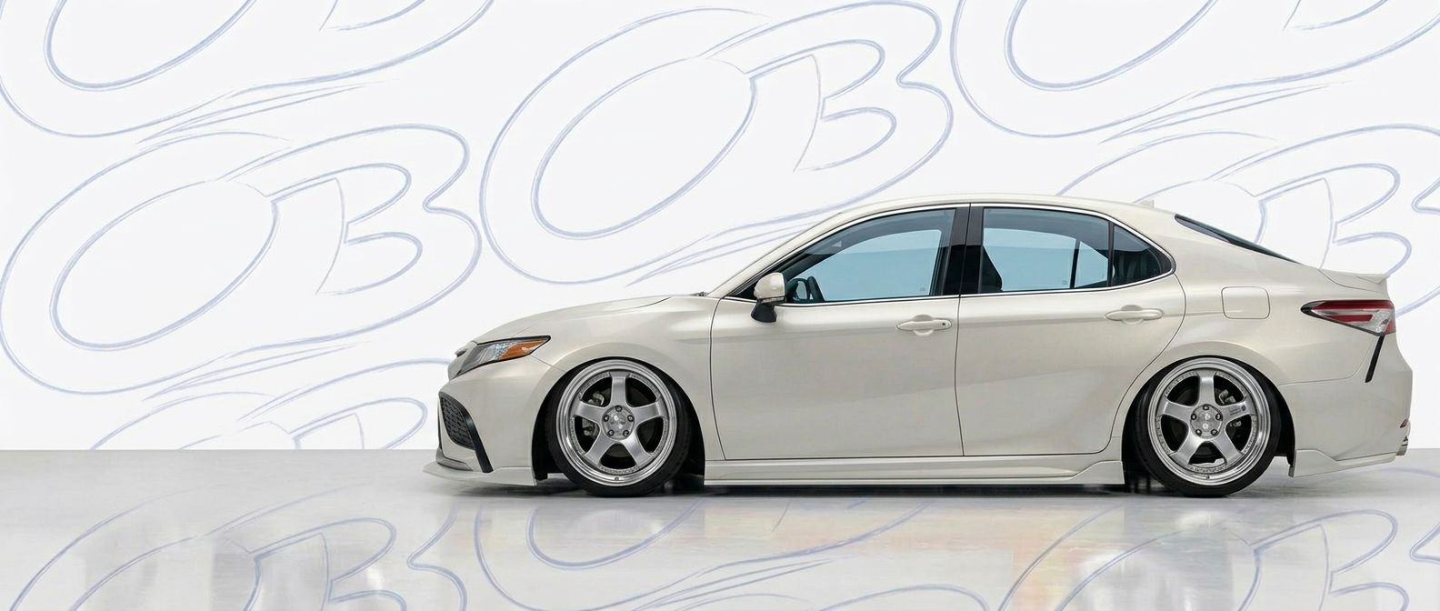 Front-angle view of 2022 Toyota Camry 2022 - Durable and stylish exterior enhancement.