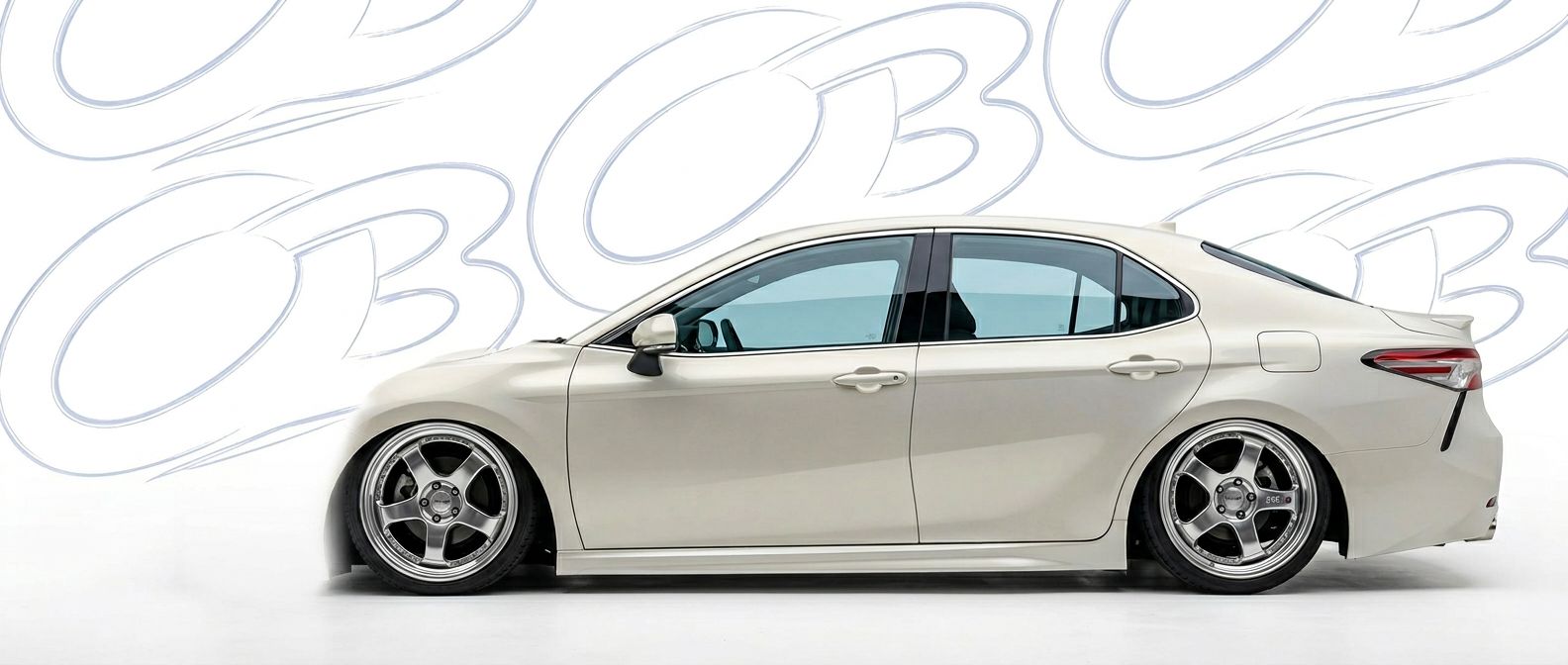 Front-angle view of  Toyota Camry Camry - Durable and stylish exterior enhancement.