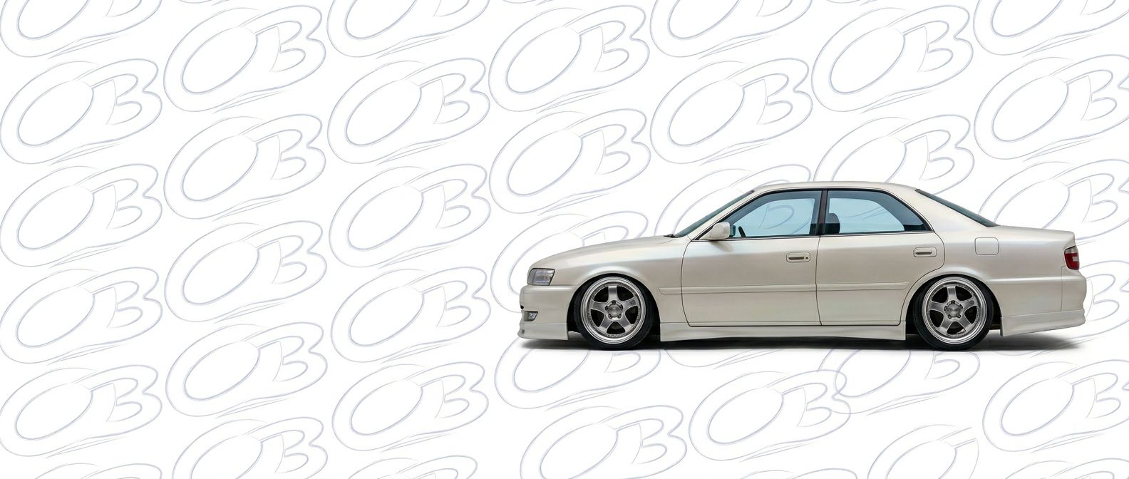 Professional automotive photography of a 1997 Toyota Chaser with high-fidelity 1997.