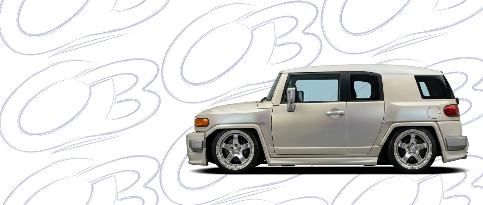 Aggressive 2012 Toyota FJ Cruiser 2012 styling to enhance your vehicle's aesthetic.