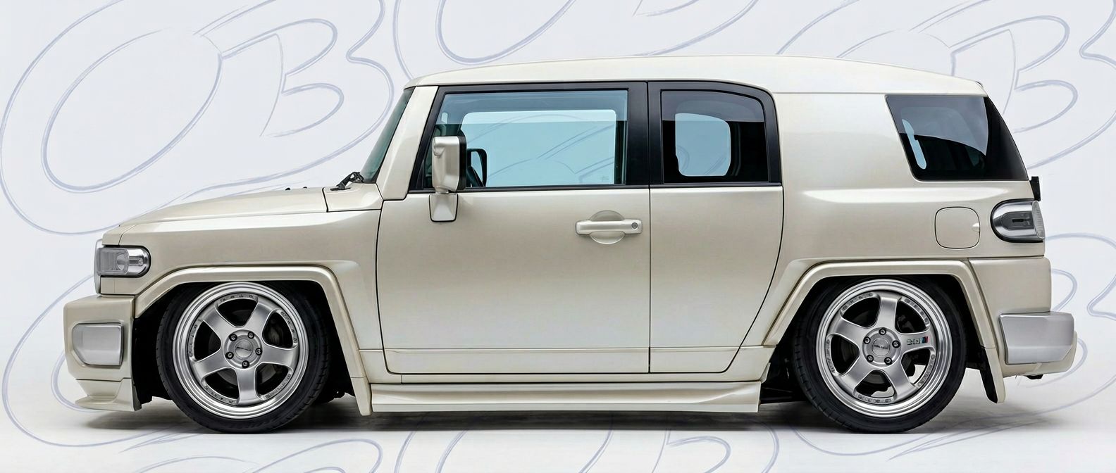 Custom FJ Cruiser for  Toyota FJ Cruiser - Premium aerodynamic automotive body parts.