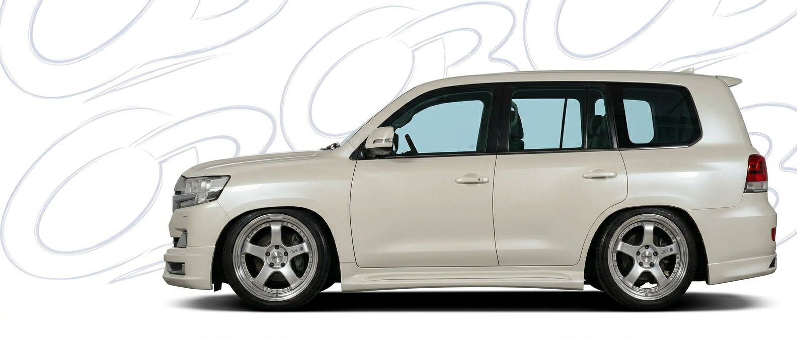 Custom 2017 for 2017 Toyota Land Cruiser - Premium aerodynamic automotive body parts.