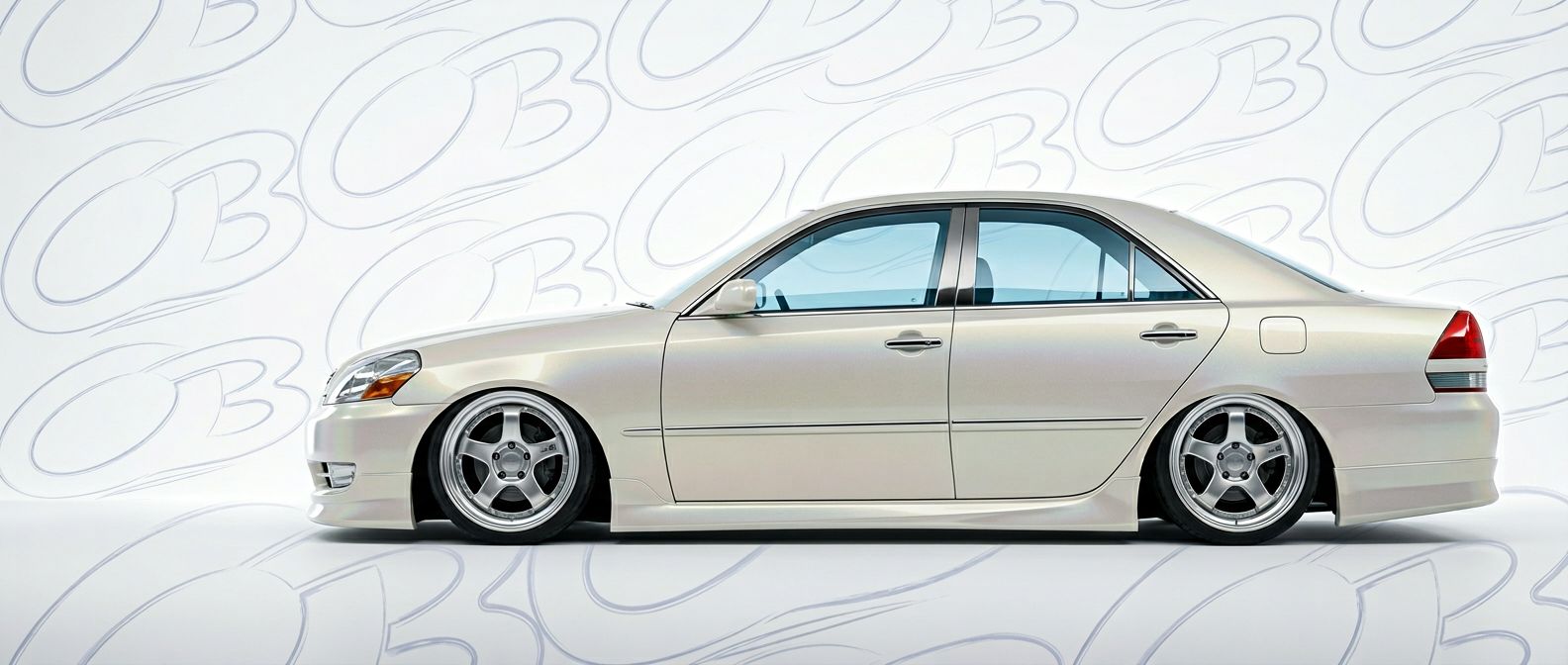 Detailed view of 2003 Toyota Mark II 2003 featuring lightweight, durable construction.