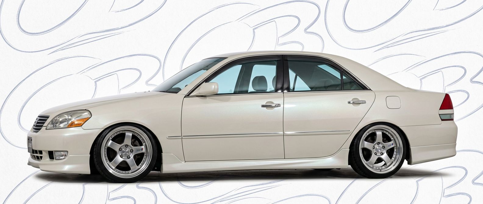 Aerodynamic 2005 Toyota Mark II 2005 - Sleek design for enhanced vehicle styling.