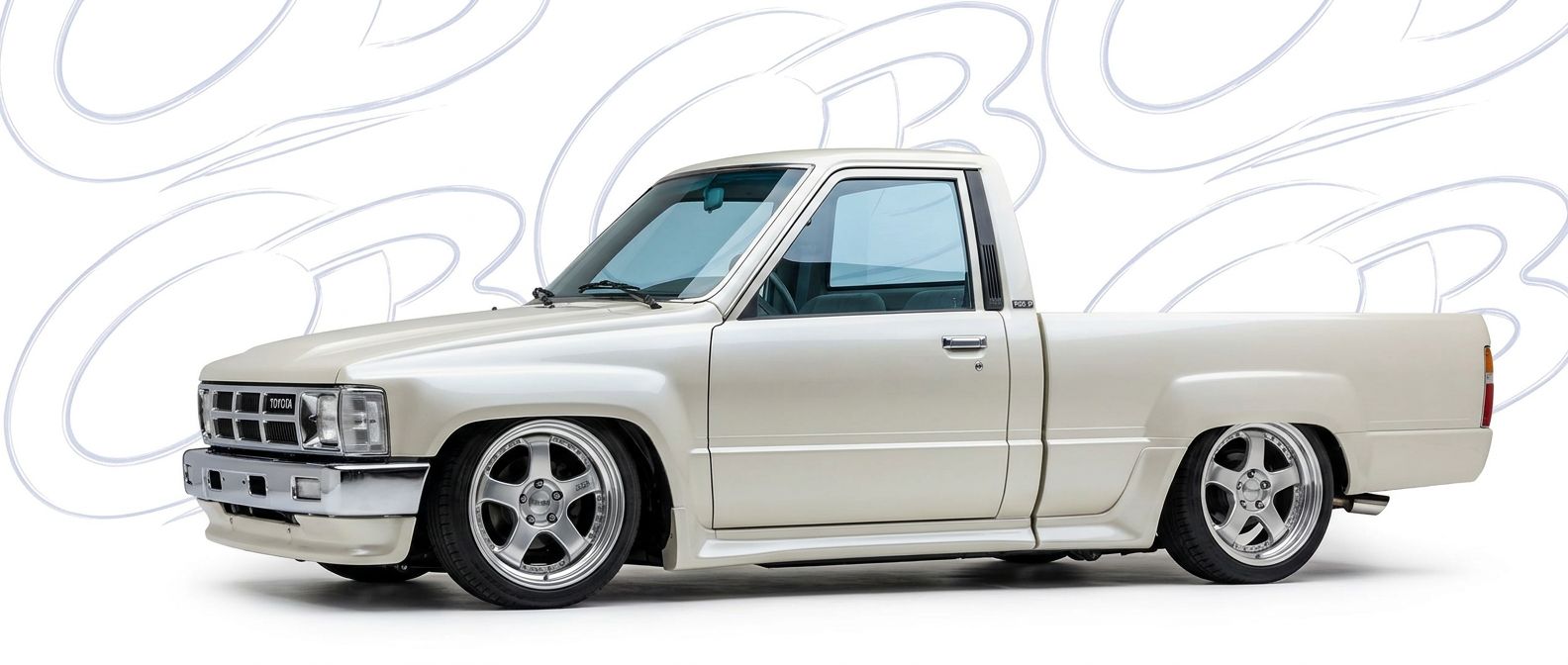 Aggressive 1984 Toyota Pickup 1984 styling to enhance your vehicle's aesthetic.