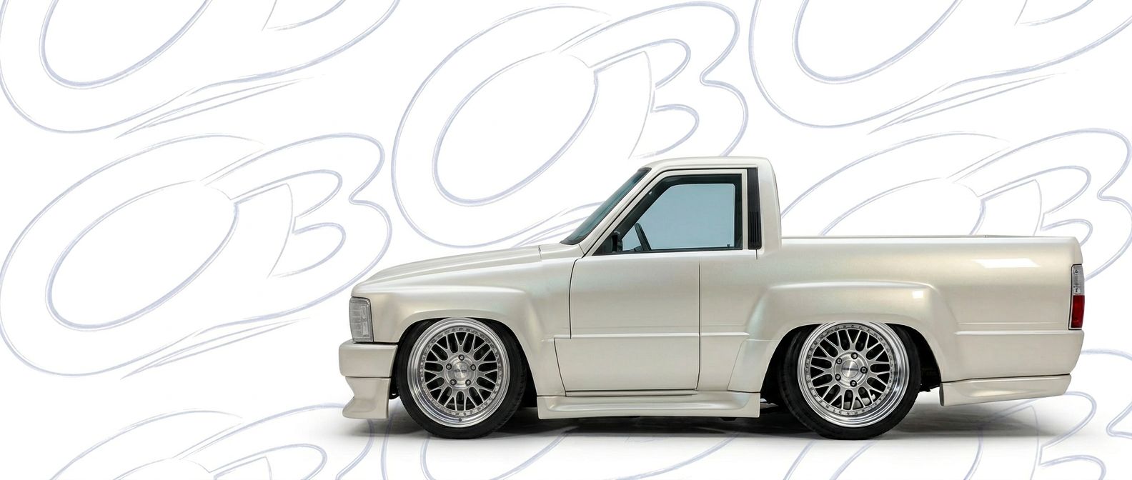 Aggressive 1985 Toyota Pickup 1985 styling to enhance your vehicle's aesthetic.