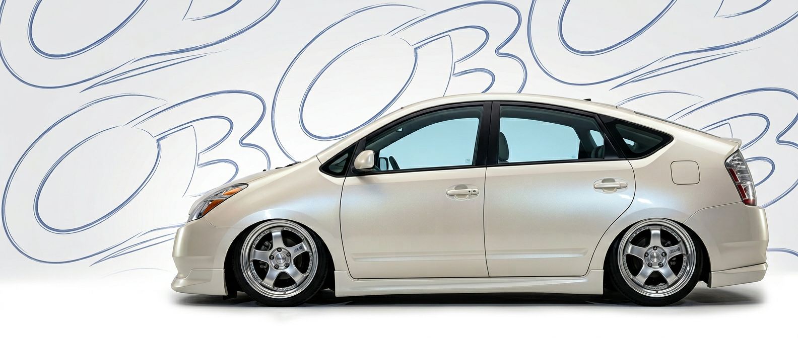 Detailed view of 2008 Toyota Prius 2008 featuring lightweight, durable construction.