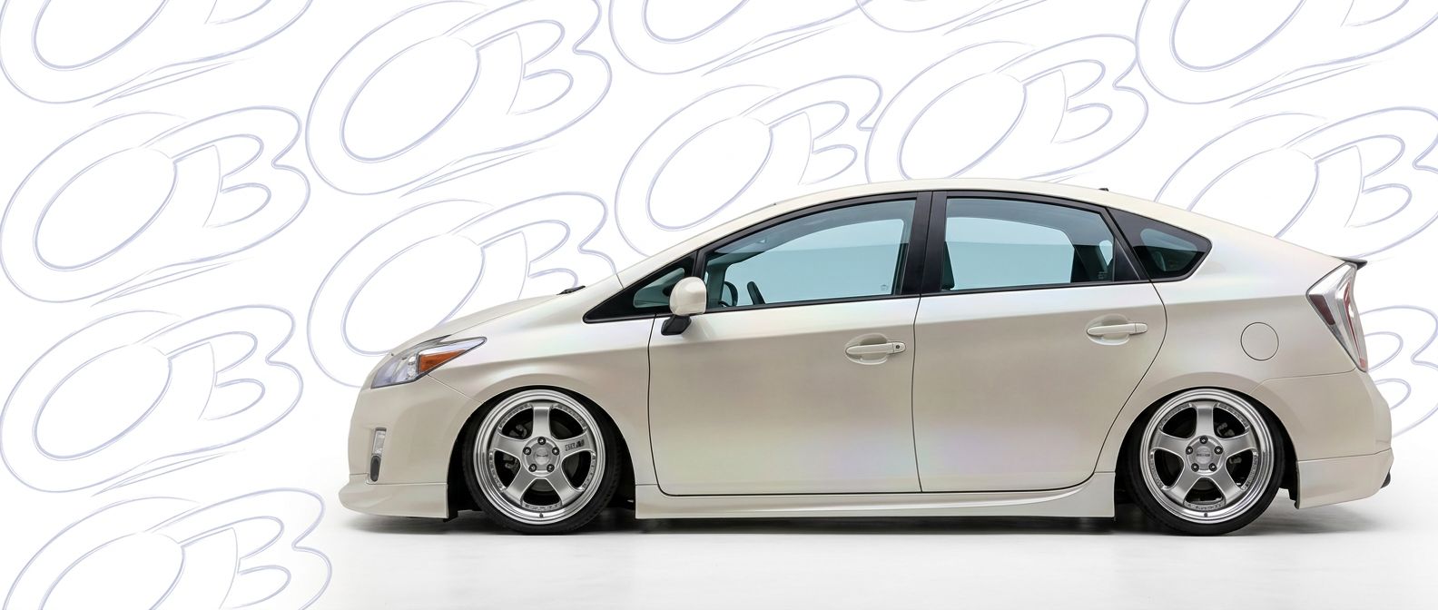 Detailed view of  Toyota Prius Prius featuring lightweight, durable construction.