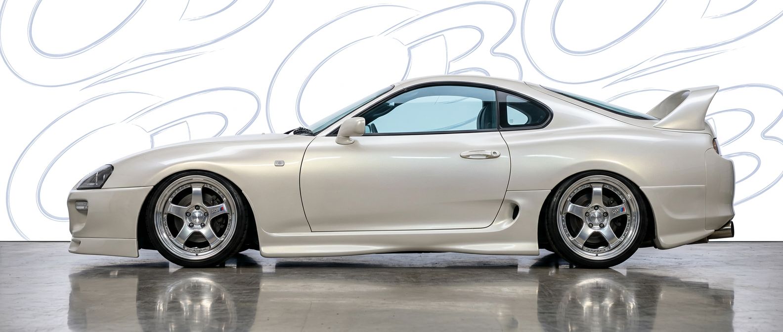 Front-angle view of 1998 Toyota Supra 1998 - Durable and stylish exterior enhancement.