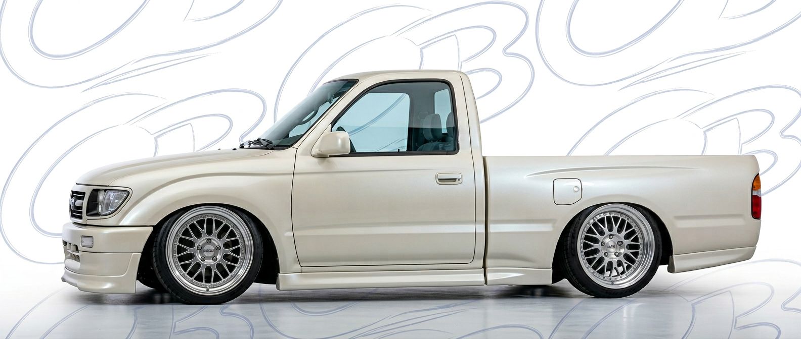 Front-angle view of 1995 Toyota Tacoma 1995 - Durable and stylish exterior enhancement.