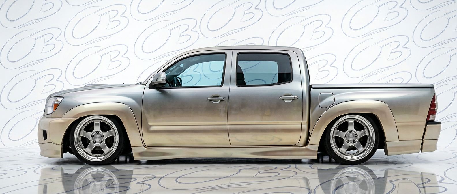 Front-angle view of 2011 Toyota Tacoma 2011 - Durable and stylish exterior enhancement.