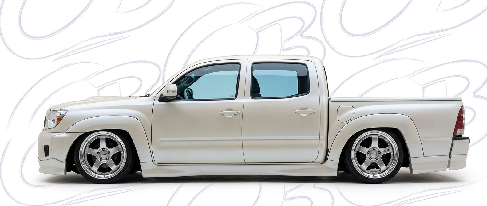 High-quality 2014 Toyota Tacoma 2014 exterior shot with professional studio lighting.