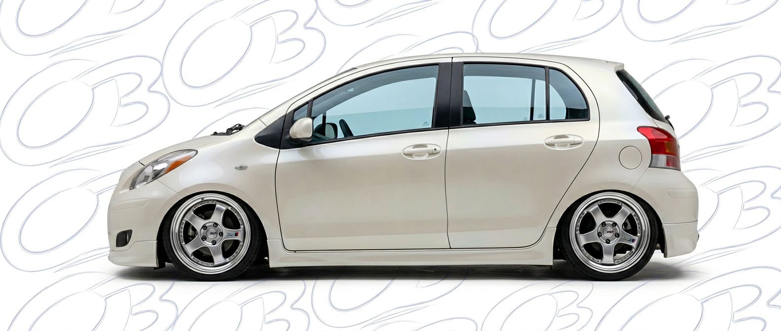 High-quality 2008 Toyota Yaris 2008 exterior shot with professional studio lighting.