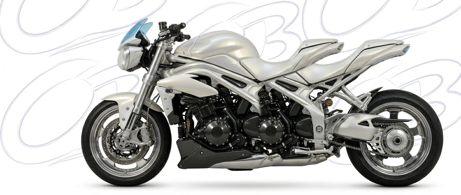 Custom Speed Triple R for  Triumph Speed Triple R - Premium aerodynamic automotive body parts.