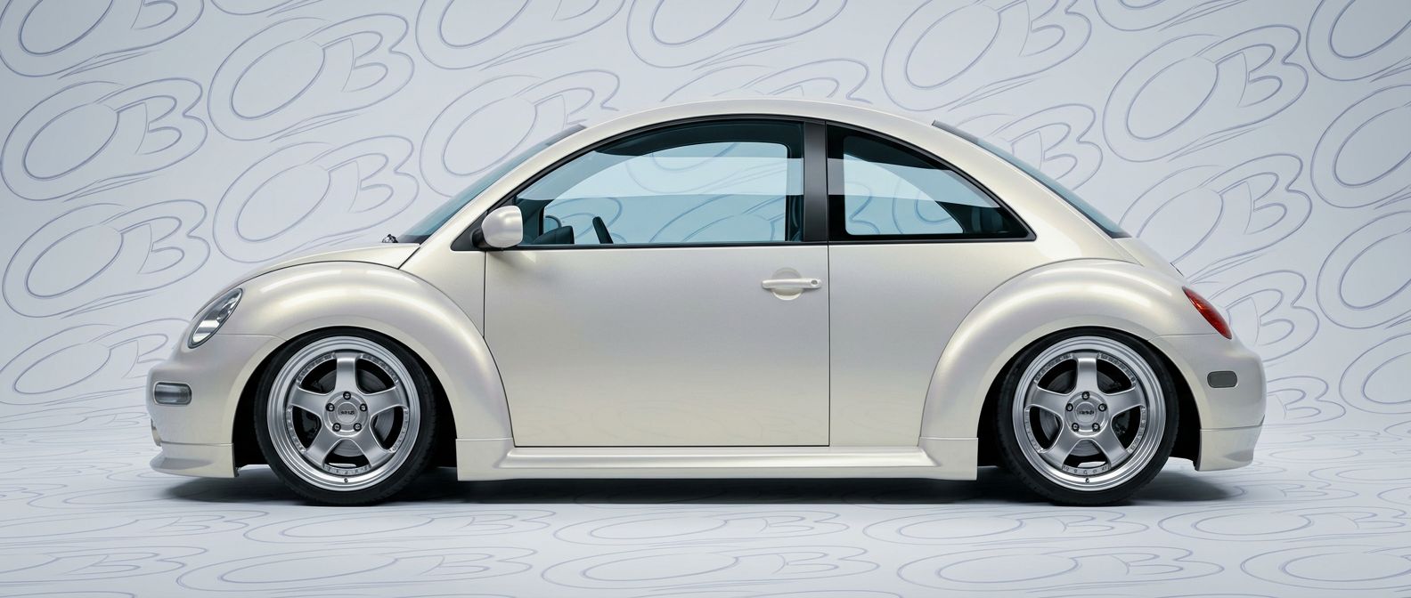 Top-tier 2001 Volkswagen Beetle 2001 featuring a high-gloss finish and carbon fiber weave.