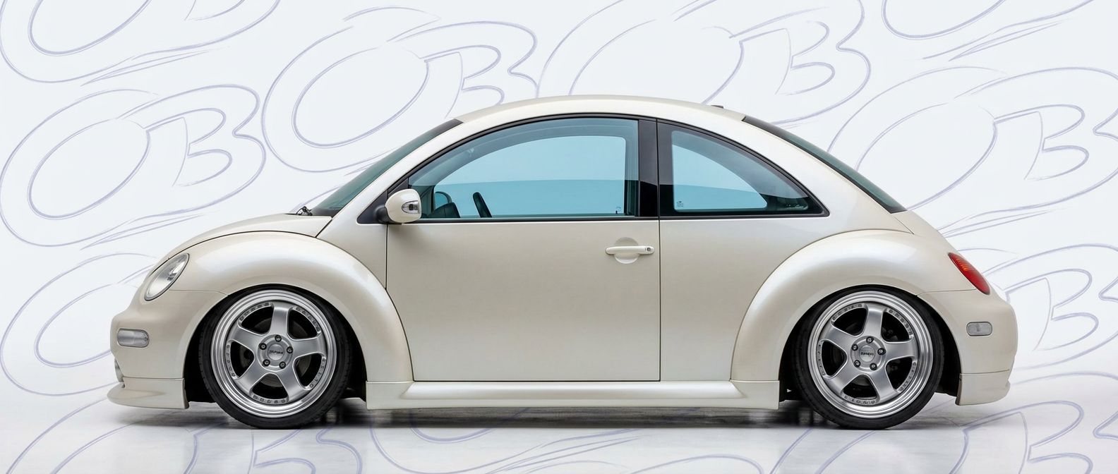 Top-tier 2003 Volkswagen Beetle 2003 featuring a high-gloss finish and carbon fiber weave.