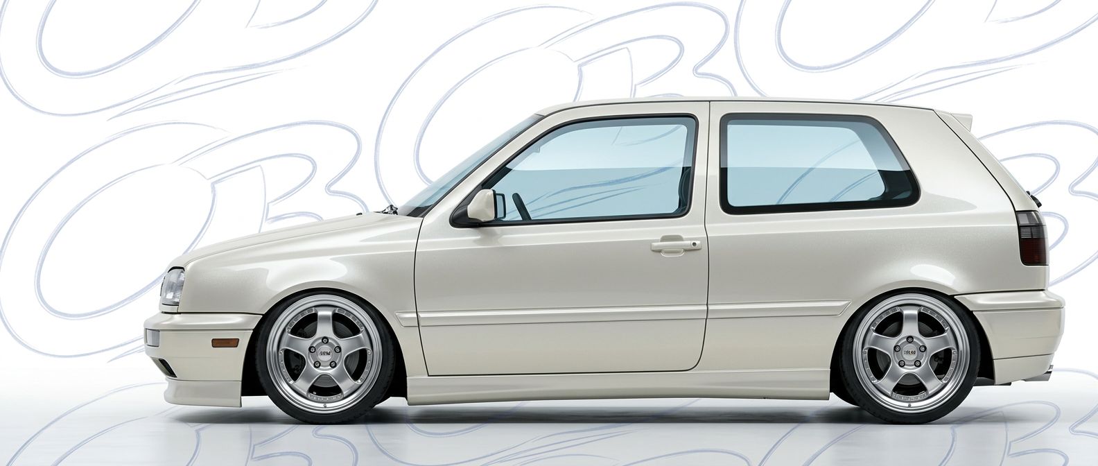 Detailed view of 1992 Volkswagen Golf 1992 featuring lightweight, durable construction.