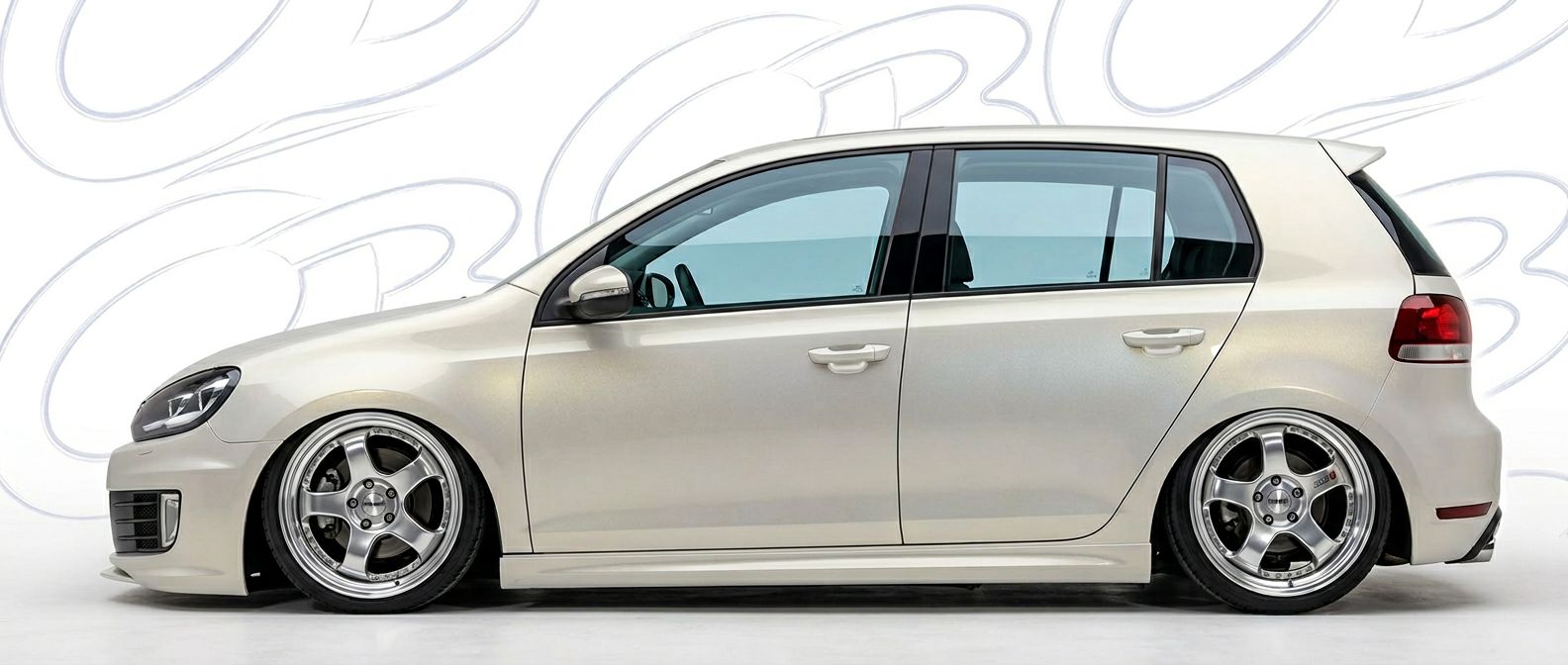 Detailed view of 2012 Volkswagen Golf 2012 featuring lightweight, durable construction.